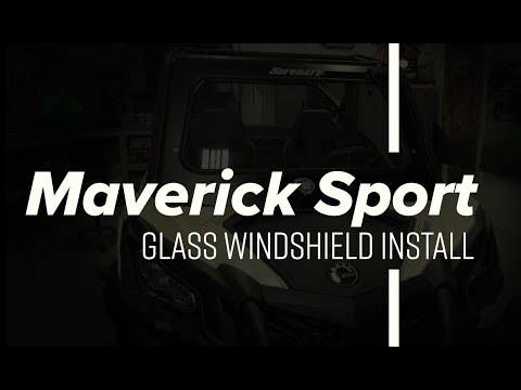 Can-Am Maverick Sport Glass Windshield