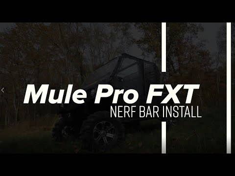 Kawasaki Mule Pro-FXT Heavy-Duty Nerf Bars