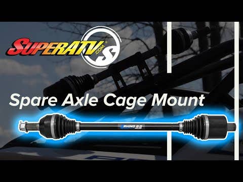 Spare Axle Cage Mount