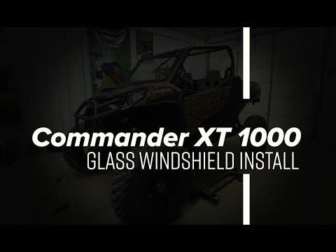 Can-Am Commander Glass Windshield