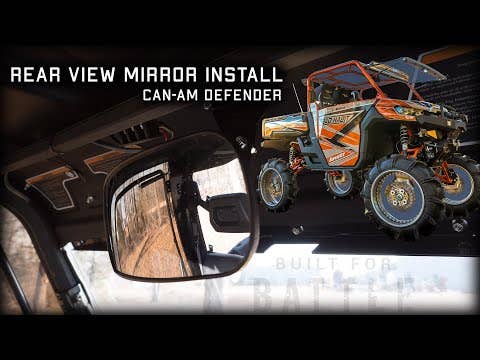 Can-Am Defender Rear View Mirror
