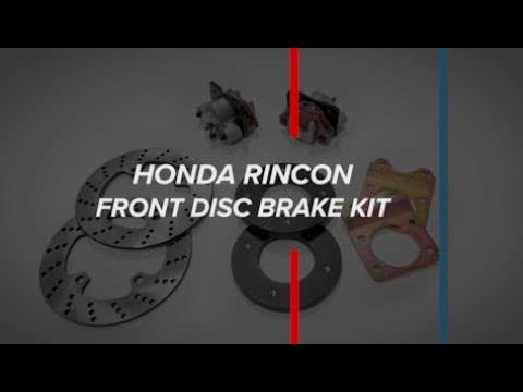 Honda Rincon Front Disc Brake Kit