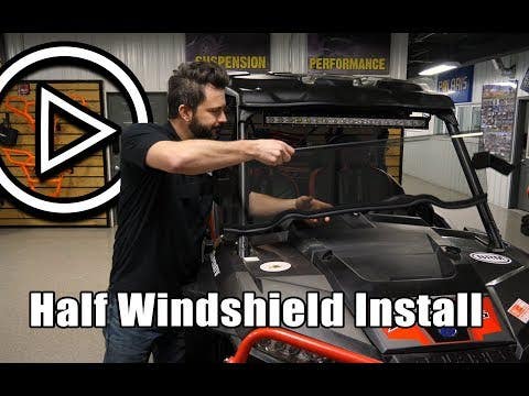 CFMOTO ZForce 1000 Scratch-Resistant Half Windshield