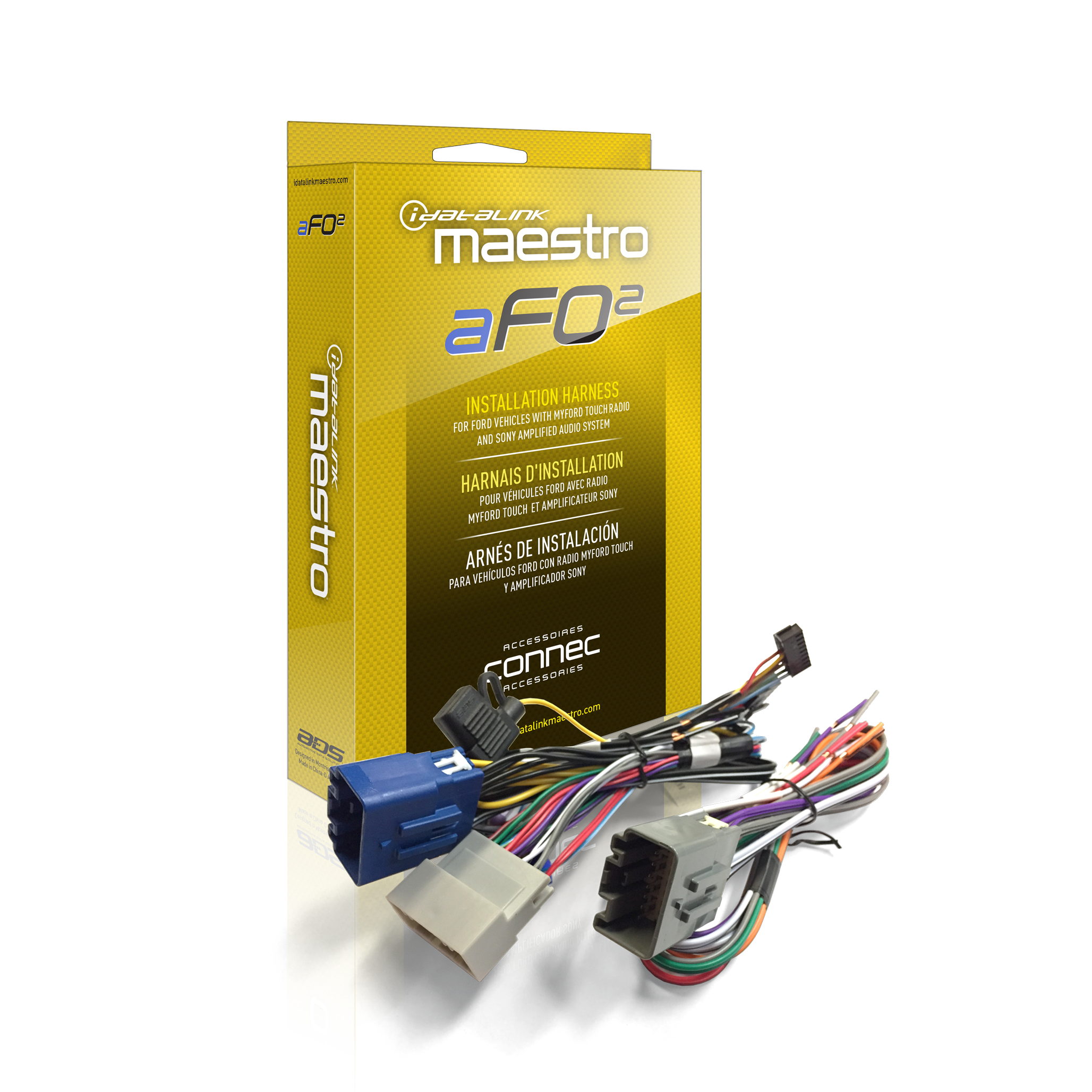 DSR1 Amp Replacement T-Harness for Select Ford Vehicles