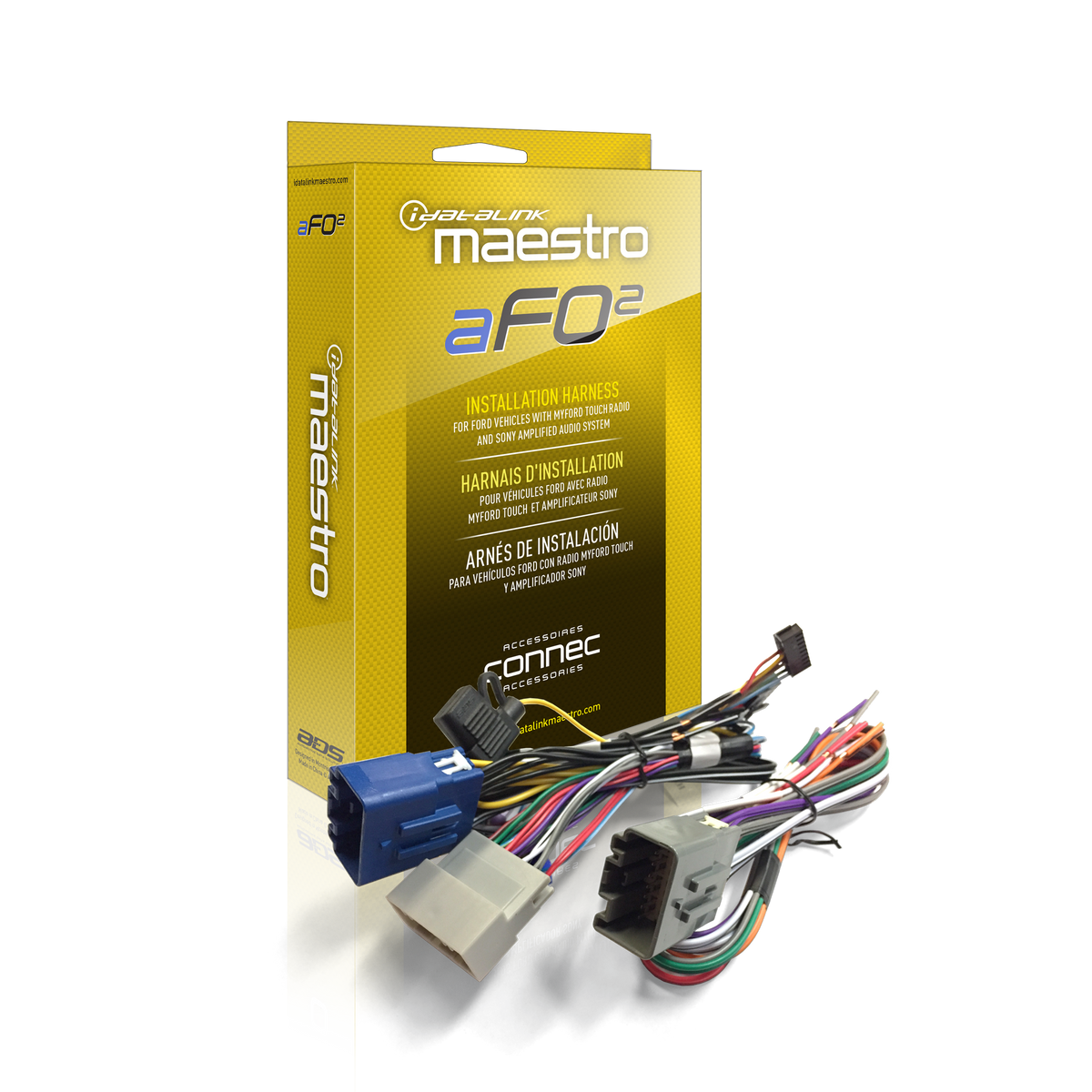 DSR1 Amp Replacement T-Harness for Select Ford Vehicles
