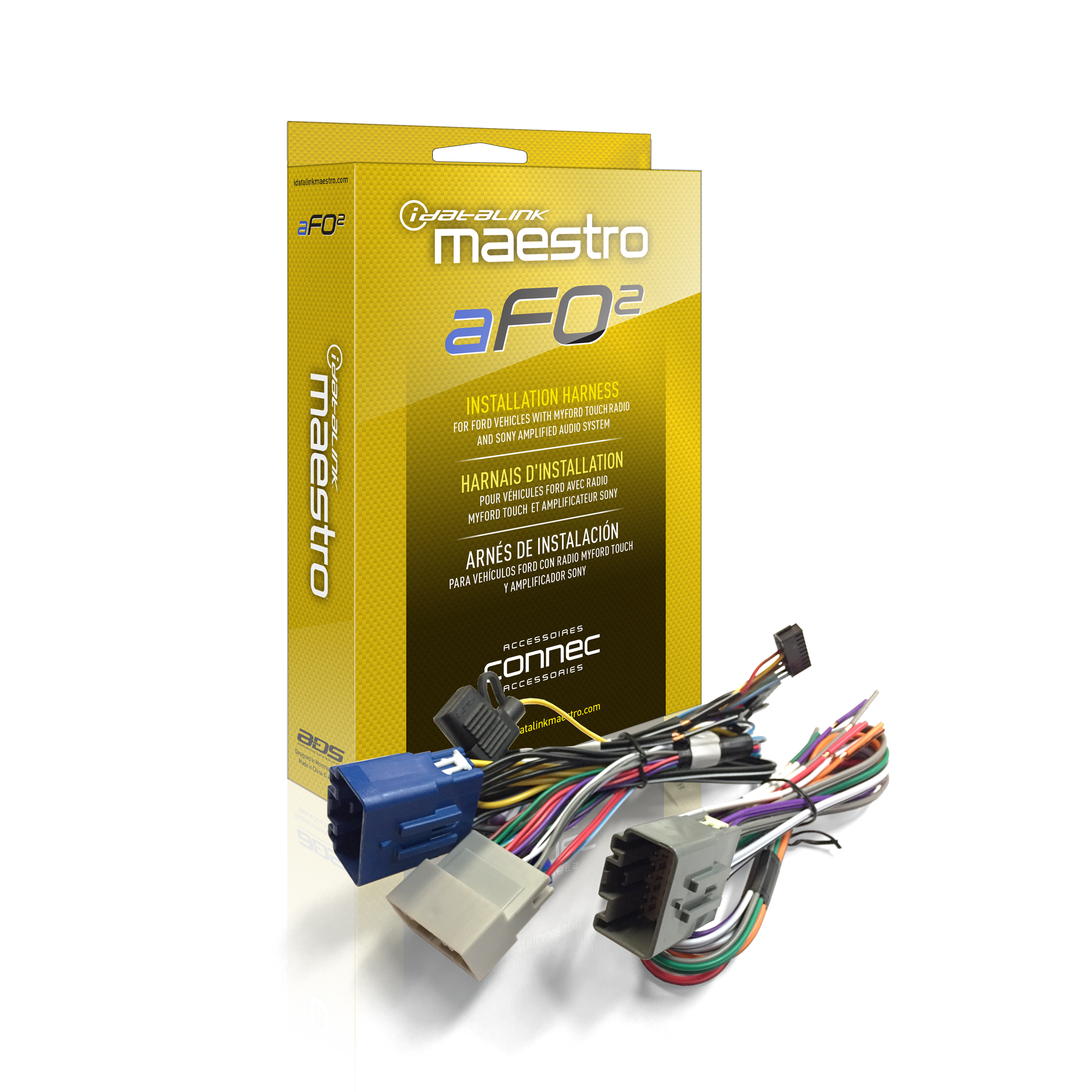 DSR1 Amp Replacement T-Harness for Select Ford Vehicles
