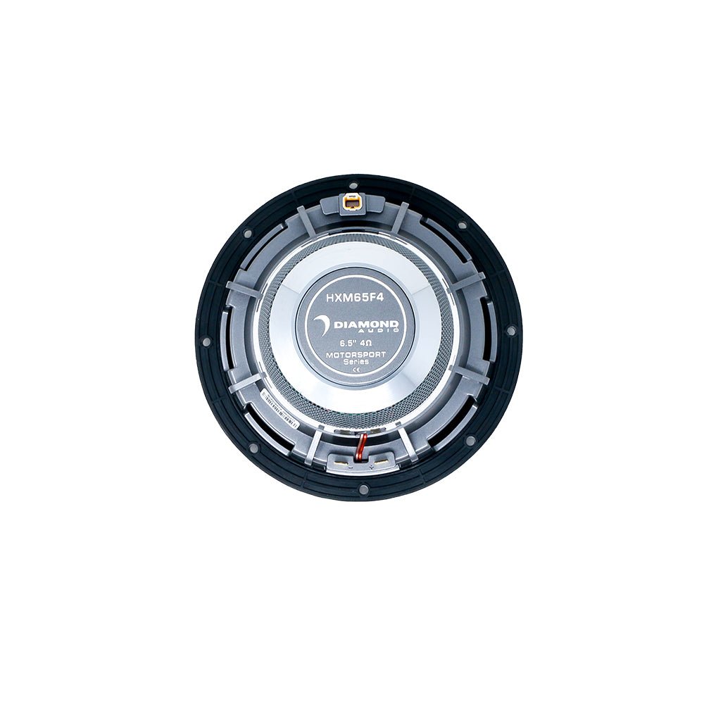 HXMF Series 6.5" 2-Way Marine Speaker w/Titanium Dome Tweeter (4 ohm ) - HXM65F4