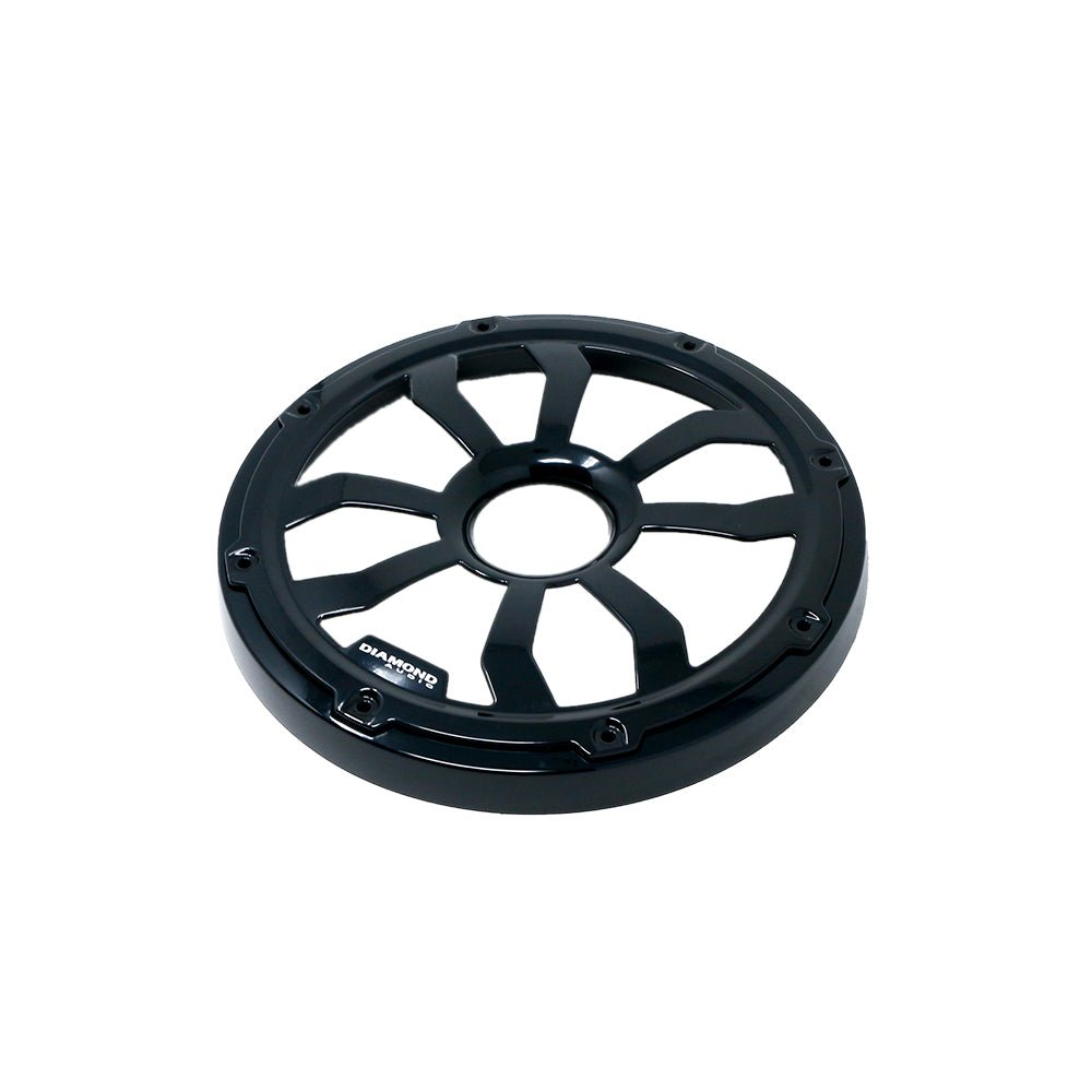 HXMF Series 8" Flush Mount Speaker Grills - Black (Pair) - HXM8FBB