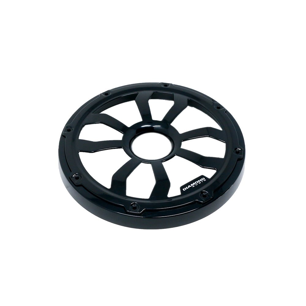 HXMF Series 8" Flush Mount Speaker Grills - Black (Pair) - HXM8FBB