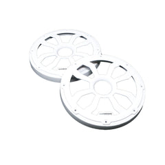 HXM8FWW -8" Flush Mount Speaker Grills, Pair (White)