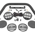 Safari Bar | 6.5 Inch Round LED | OE Modular Steel | Ford Bronco 4WD (21-26)