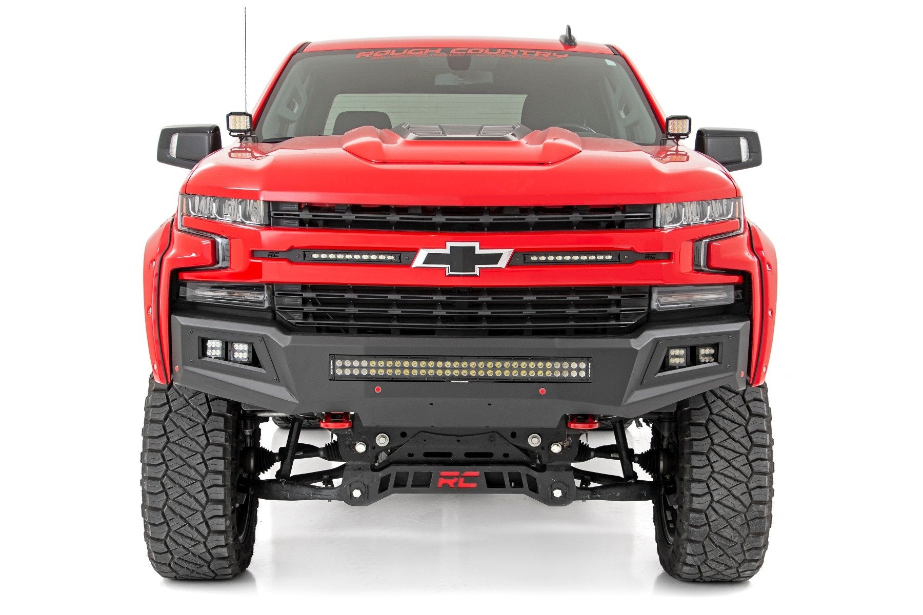 LED Light Kit | Ditch Mount | 3" OSRAM | Wide | Chevy Silverado 1500 (19-26)