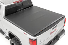 Soft Tri-Fold Bed Cover | 6'7" Bed | Chevy/GMC Sierra 1500 (19-26)/Silverado 1500 (19-26)