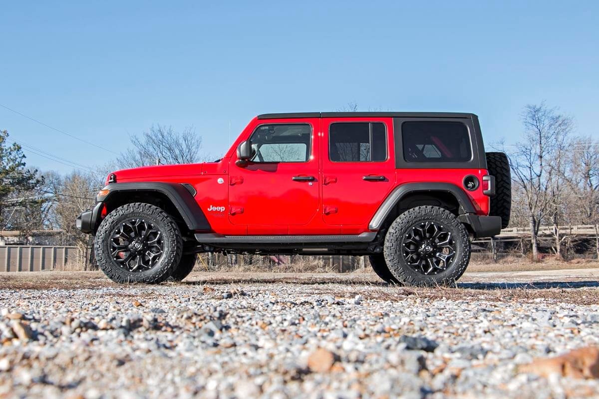 2.5 Inch Lift Kit | Coils | M1R | Jeep Wrangler Unlimited 4WD (2018-2023)