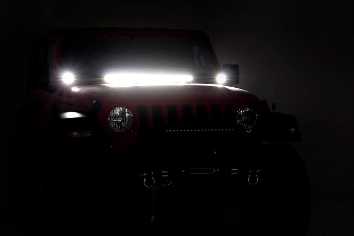LED Hood Kit | 30" | Spectrum Series | Jeep Gladiator JT/Wrangler JL (18-26)