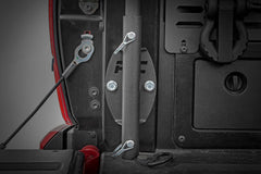 Flag Pole Holder | Bed Rail | w/ Flag