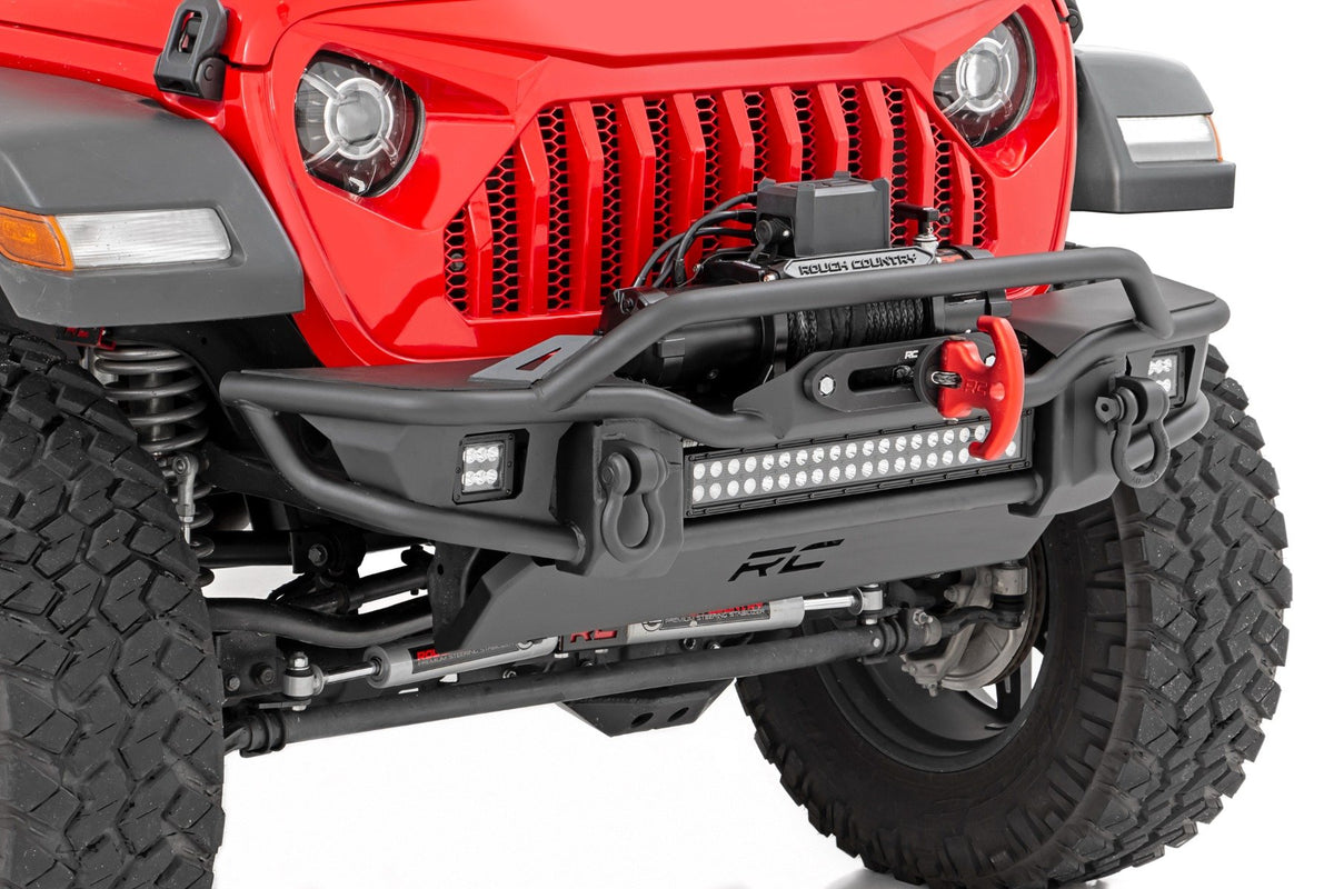 Front Winch Bumper Tubular | Skid Plate | Jeep Gladiator JT/Wrangler JK & JL/Wrangler Unlimited