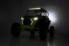 LED Light Kit | 30 Inch Curved | Front Bracket | Black Series | Polaris RZR Turbo S4