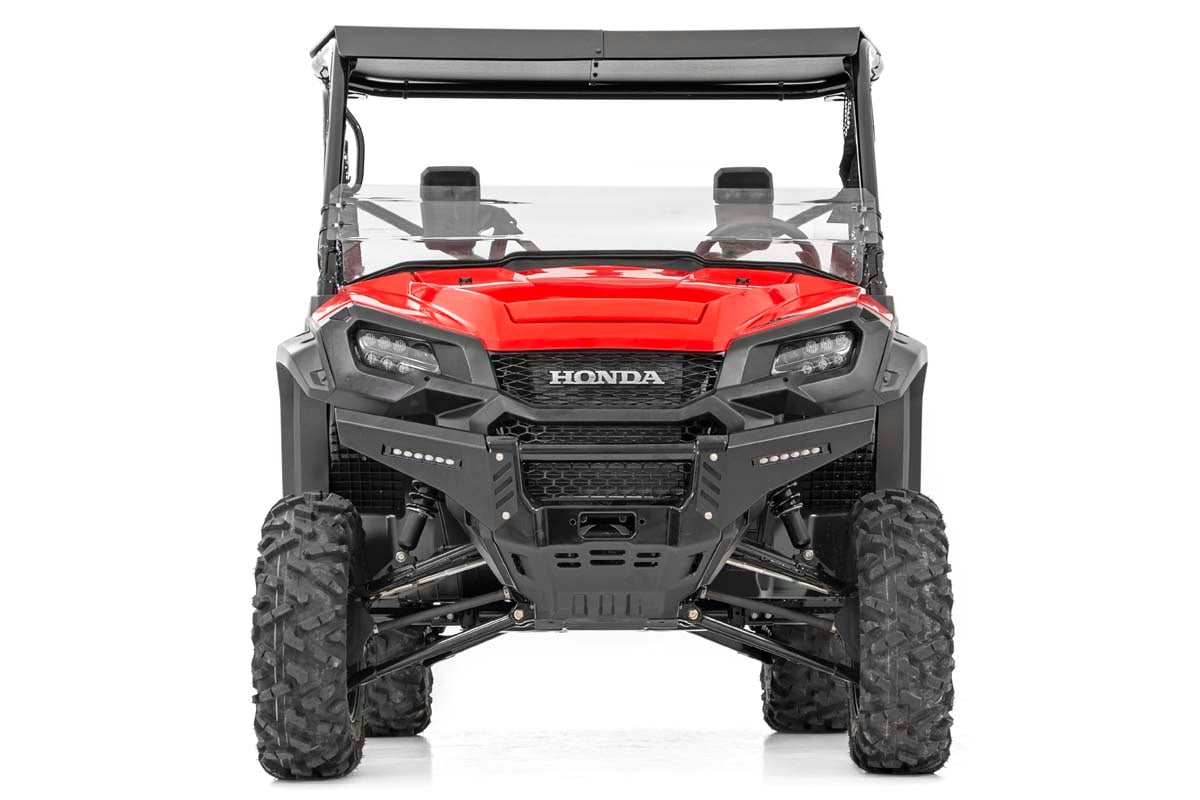 Bumper Wings | No Stinger | 6" Led Combo | Honda Pioneer 1000