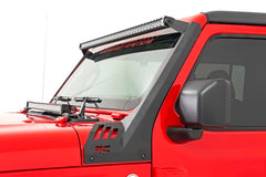 LED Light Kit | Windshield | 50" Spectrum Dual Row | Jeep Gladiator JT/Wrangler JL (18-26)