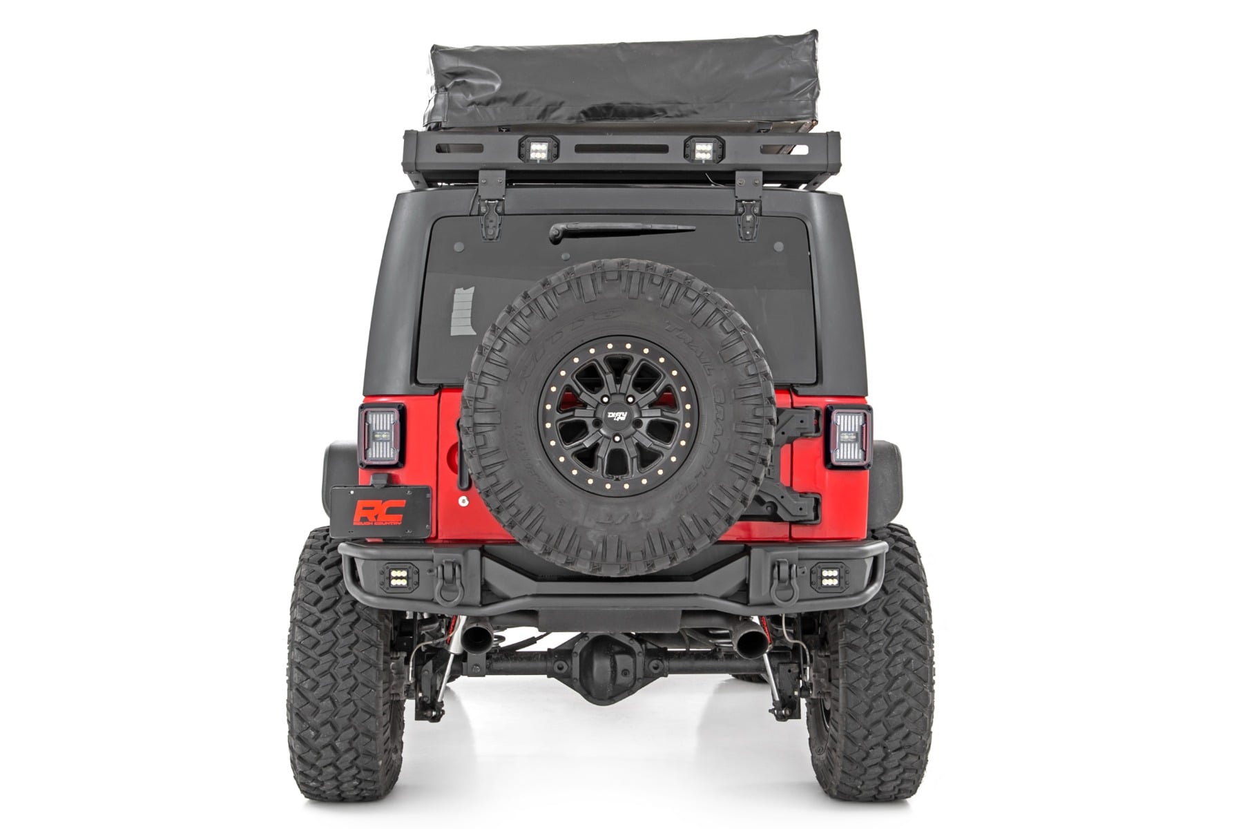 Rear Bumper | Tubular | Jeep Wrangler JK/Wrangler Unlimited (2007-2018)