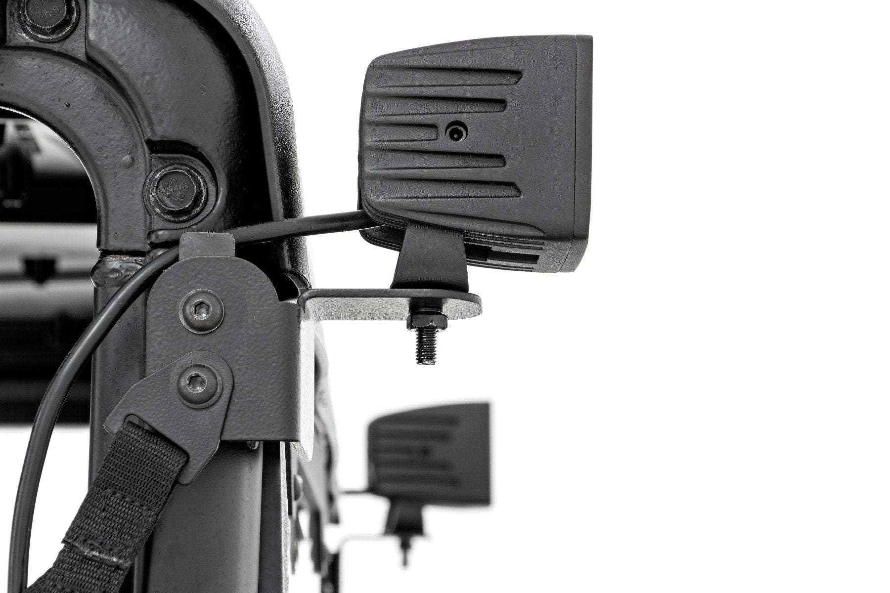 LED Light Kit | Rear Mount | 2" Black Pair | Flood | Polaris Ranger XP 1000