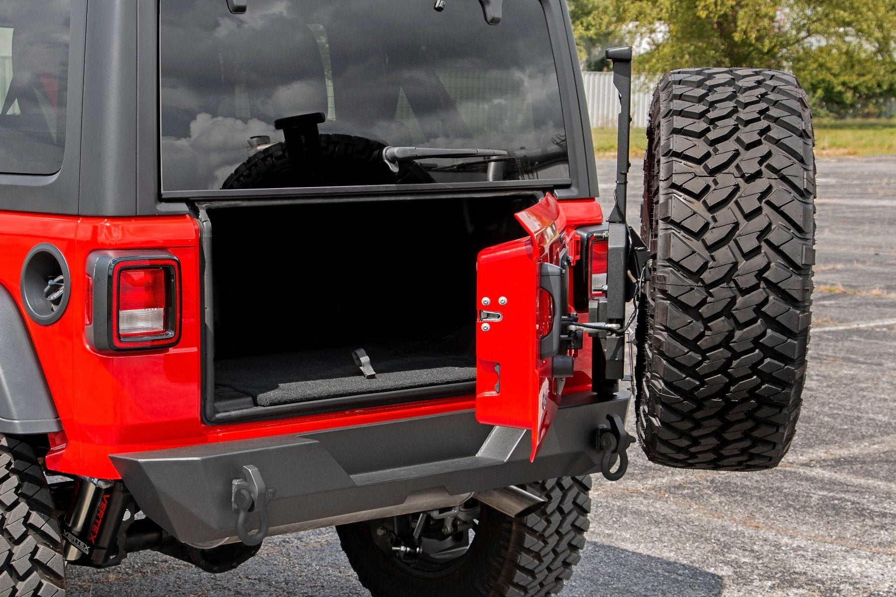 Rear Bumper Trail | Tire Carrier | Jeep Wrangler JL (18-25)/Wrangler Unlimited (18-25)