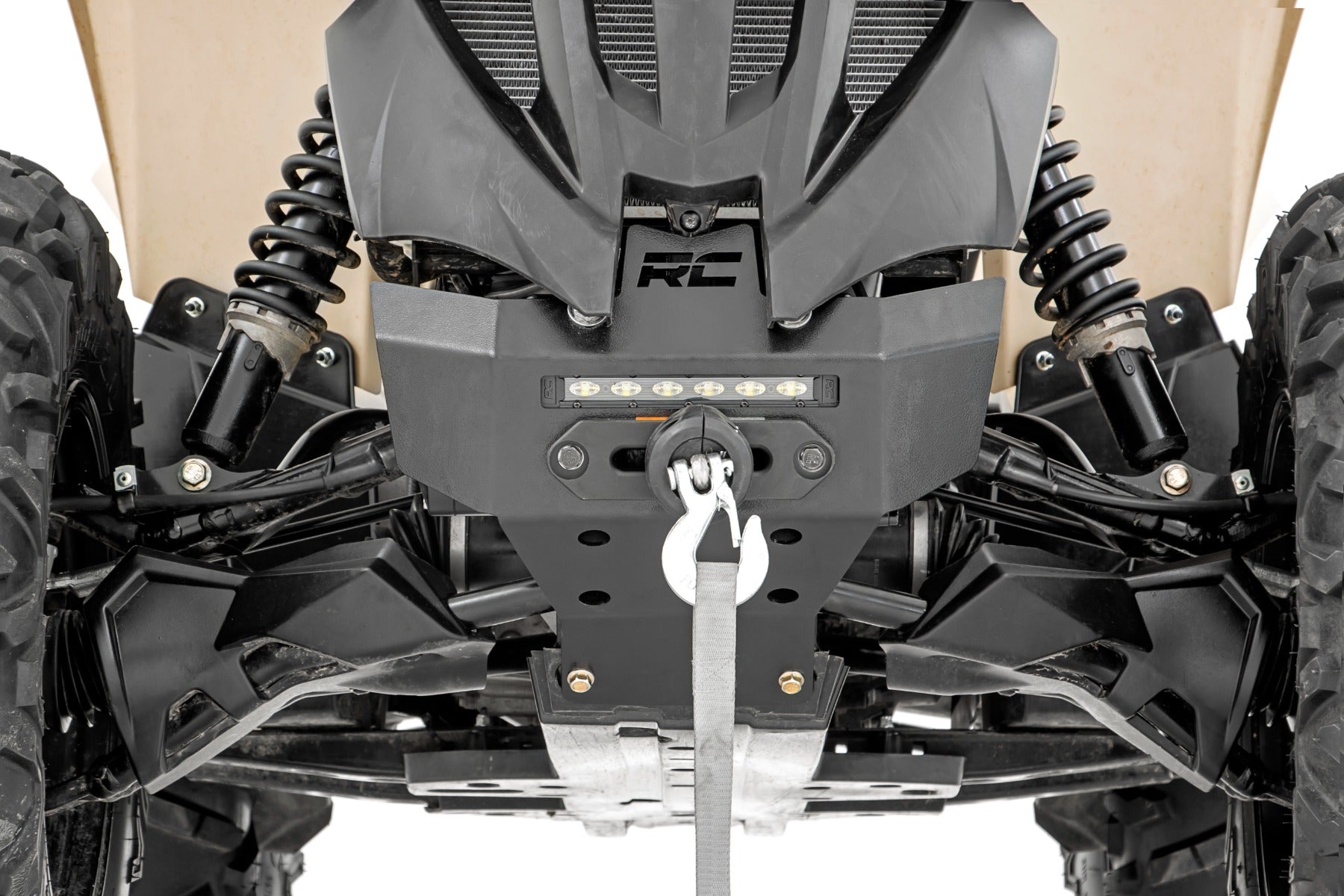 Winch Bumper | Black Series LED | 6" Light | Slime Line | Can-Am Renegade 1000/Renegade 500