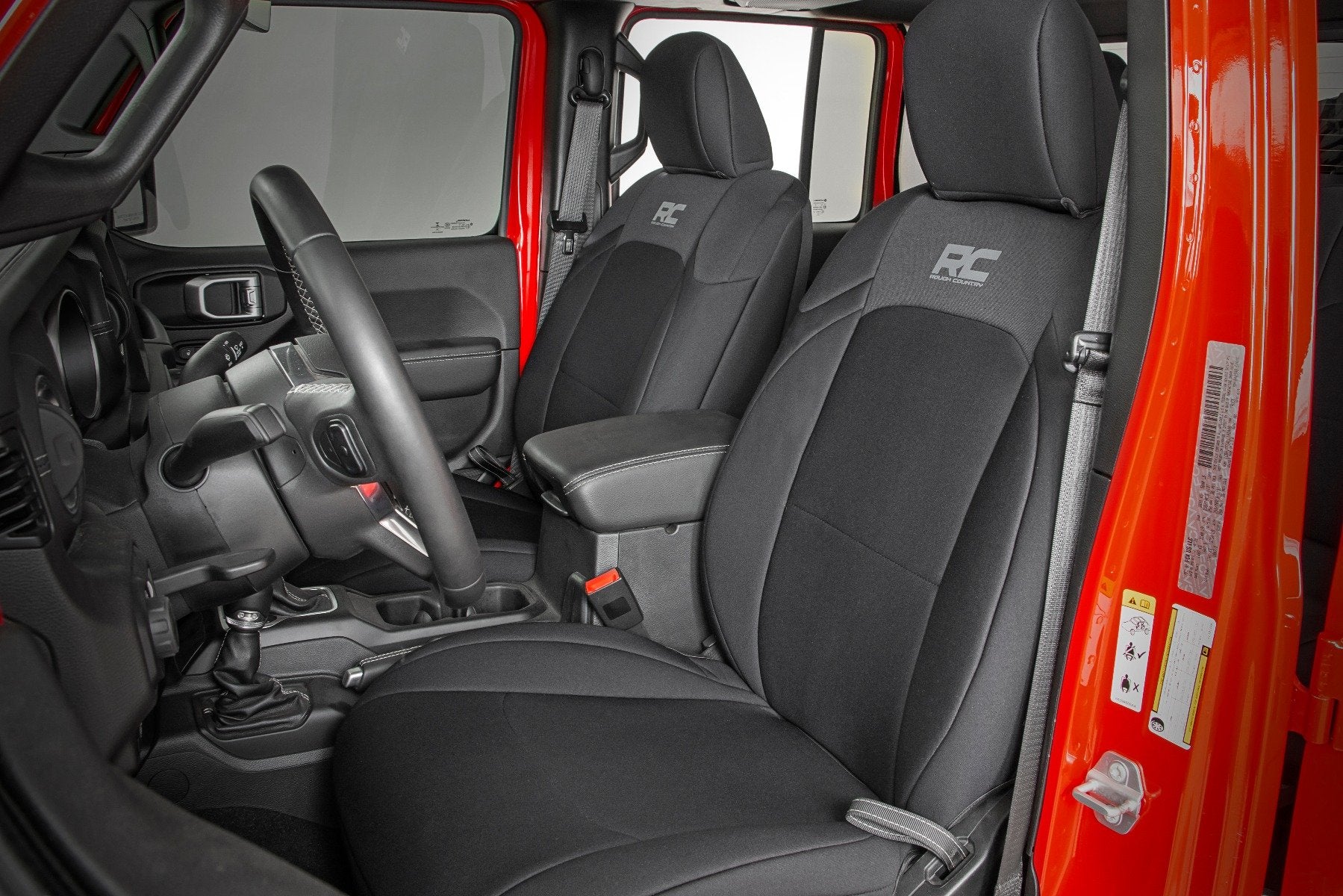 Seat Covers | Front and RR No Cup Holder | Jeep Gladiator JT 4WD (2020-2026)