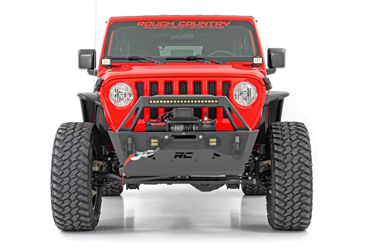 Front Bumper Stubby | Trail | Jeep Gladiator JT/Wrangler JK & JL/Wrangler Unlimited