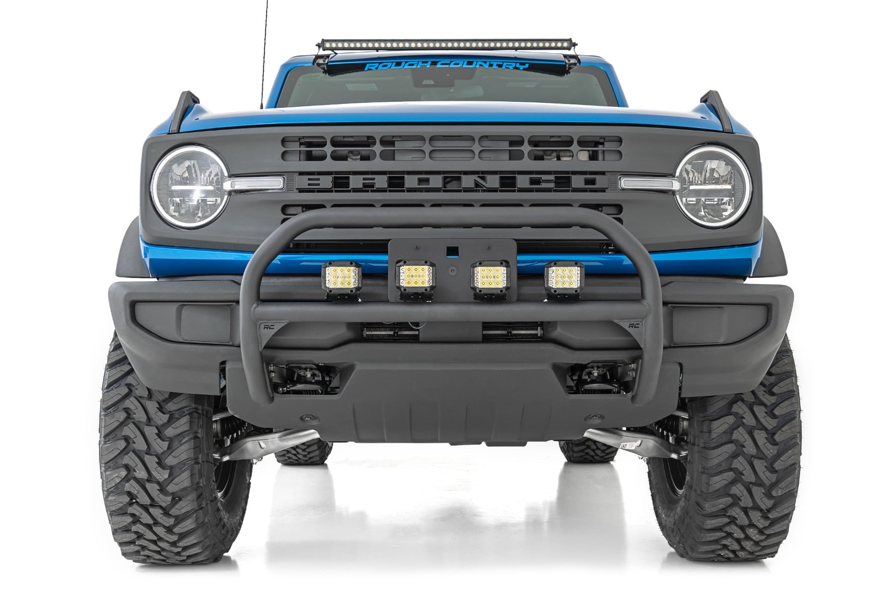 Nudge Bar | 20 Inch Black Single Row LED | Ford Bronco 4WD (2021-2026)