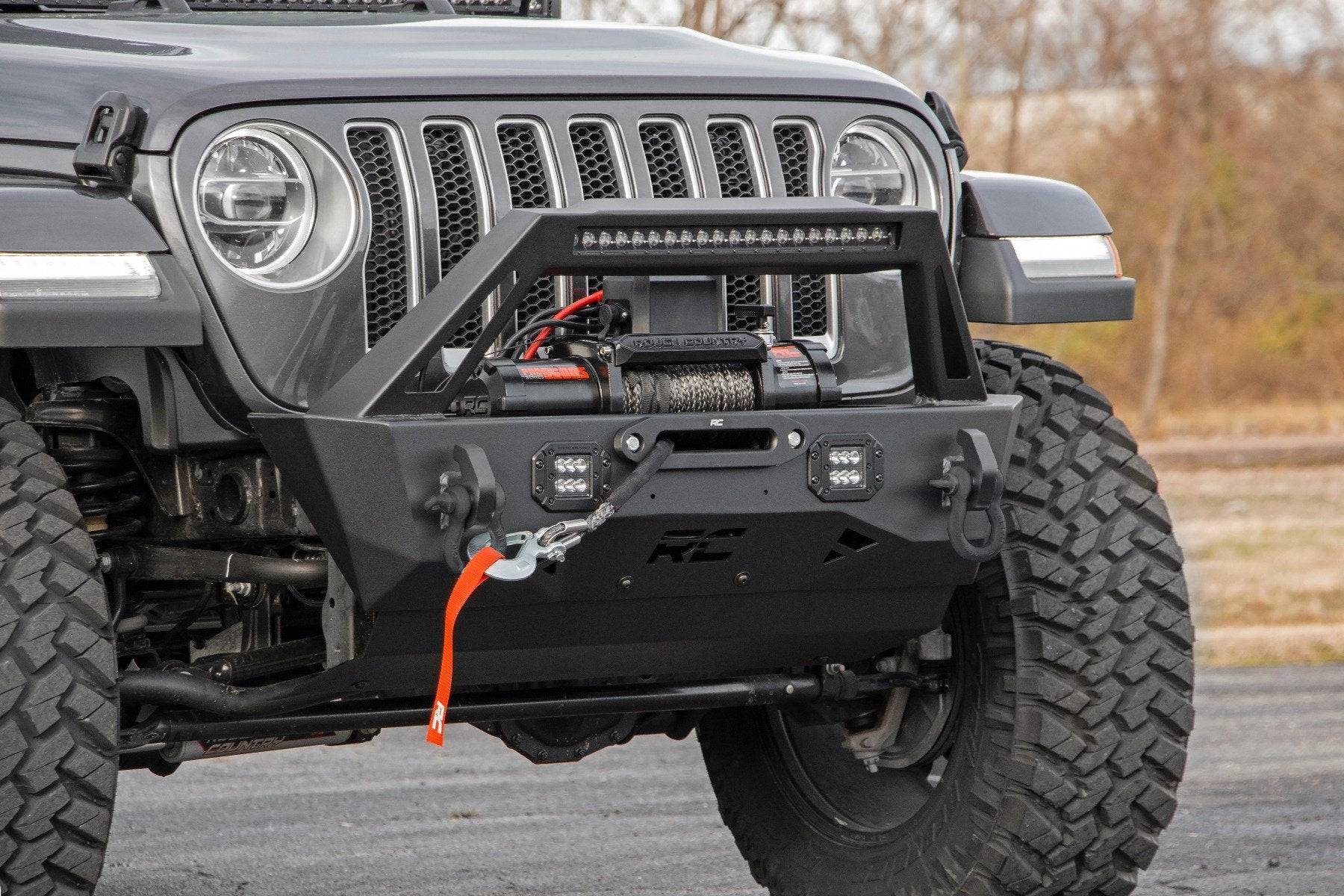 Front Bumper Stubby | Trail | Jeep Gladiator JT/Wrangler JK & JL/Wrangler Unlimited