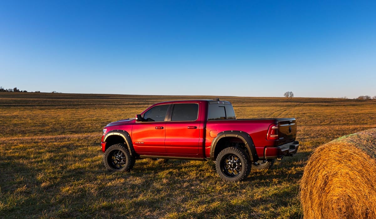 Defender Fender Flares | PRS Rosso Speed | Ram 1500 2WD/4WD (2019-2024)