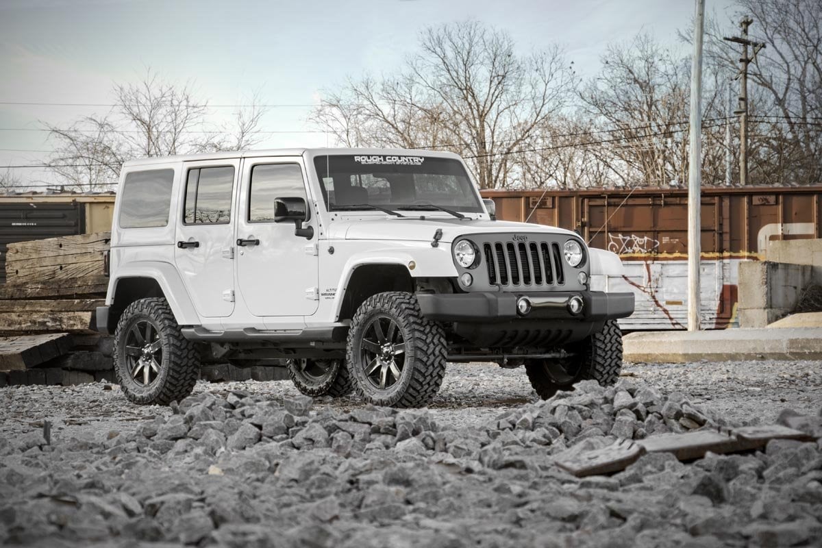2.5 Inch Lift Kit | Coils | M1R | Jeep Wrangler Unlimited 2WD/4WD (2007-2018)