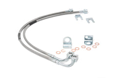 Brake Lines | Stainless | Front | 4-6 Inch Lift | Jeep Wrangler JK/Wrangler Unlimited (07-18)