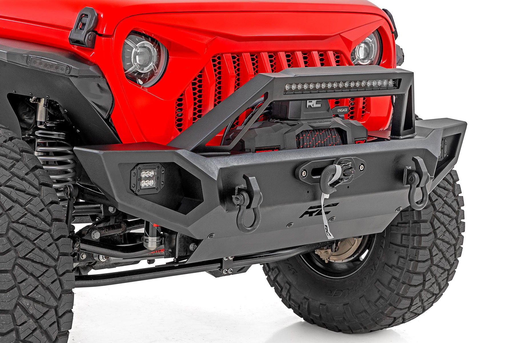 Front Winch Bumper Jeep Gladiator JT/Wrangler JK & JL/Wrangler Unlimited