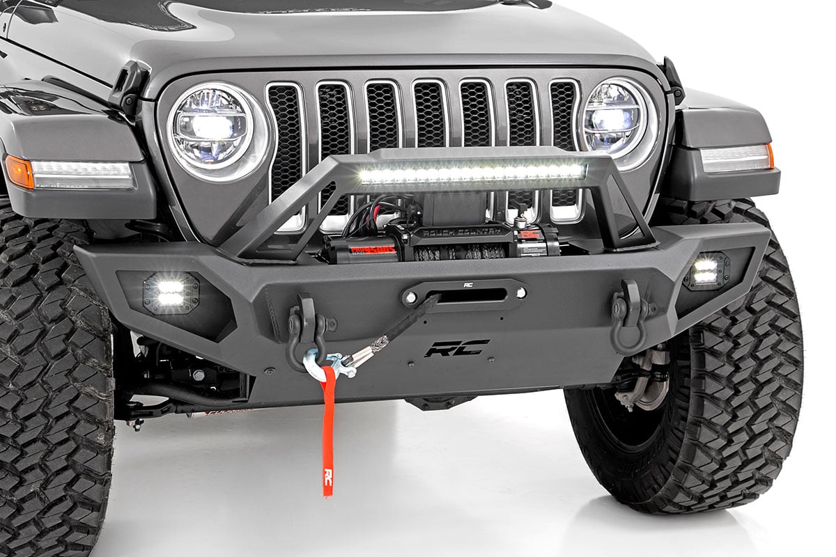 Front Winch Bumper Jeep Gladiator JT/Wrangler JK & JL/Wrangler Unlimited