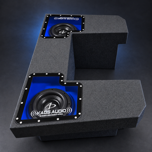 Polaris General dual 10-inch fourth-order bandpass enclosure studio angle