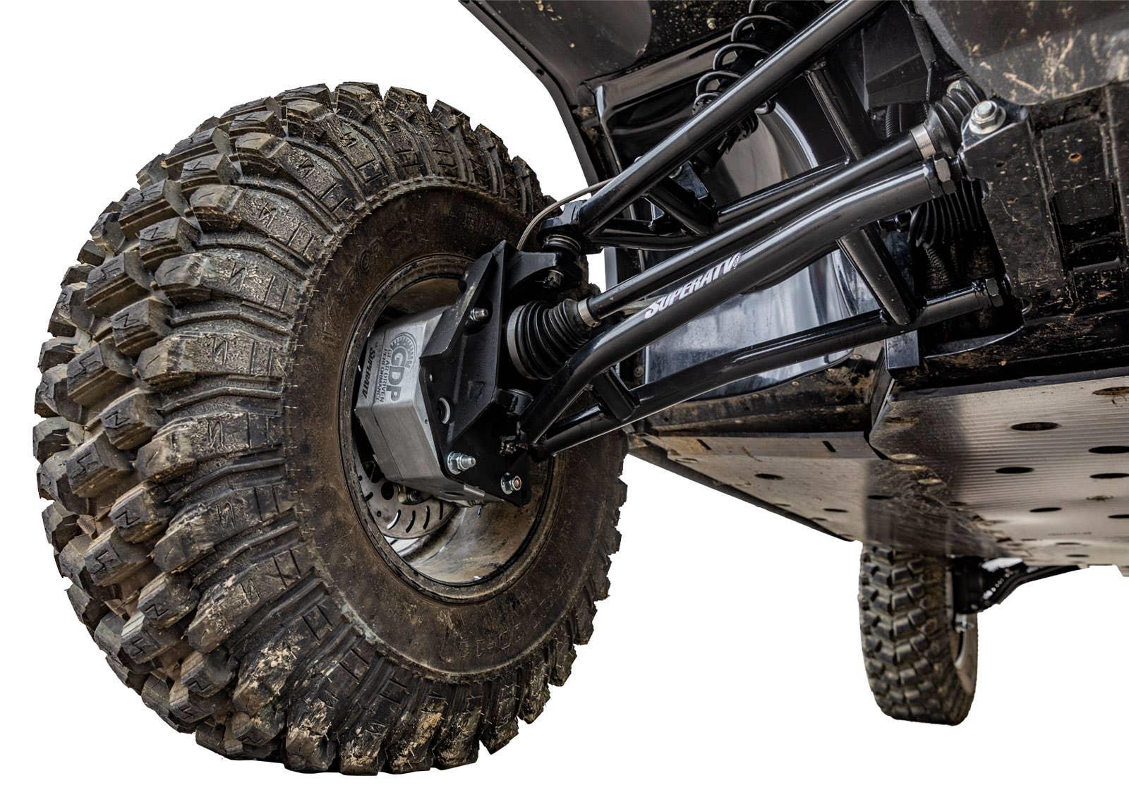 Kawasaki Mule Pro 4in. Portal Gear Lift - 15% Gear Reduction