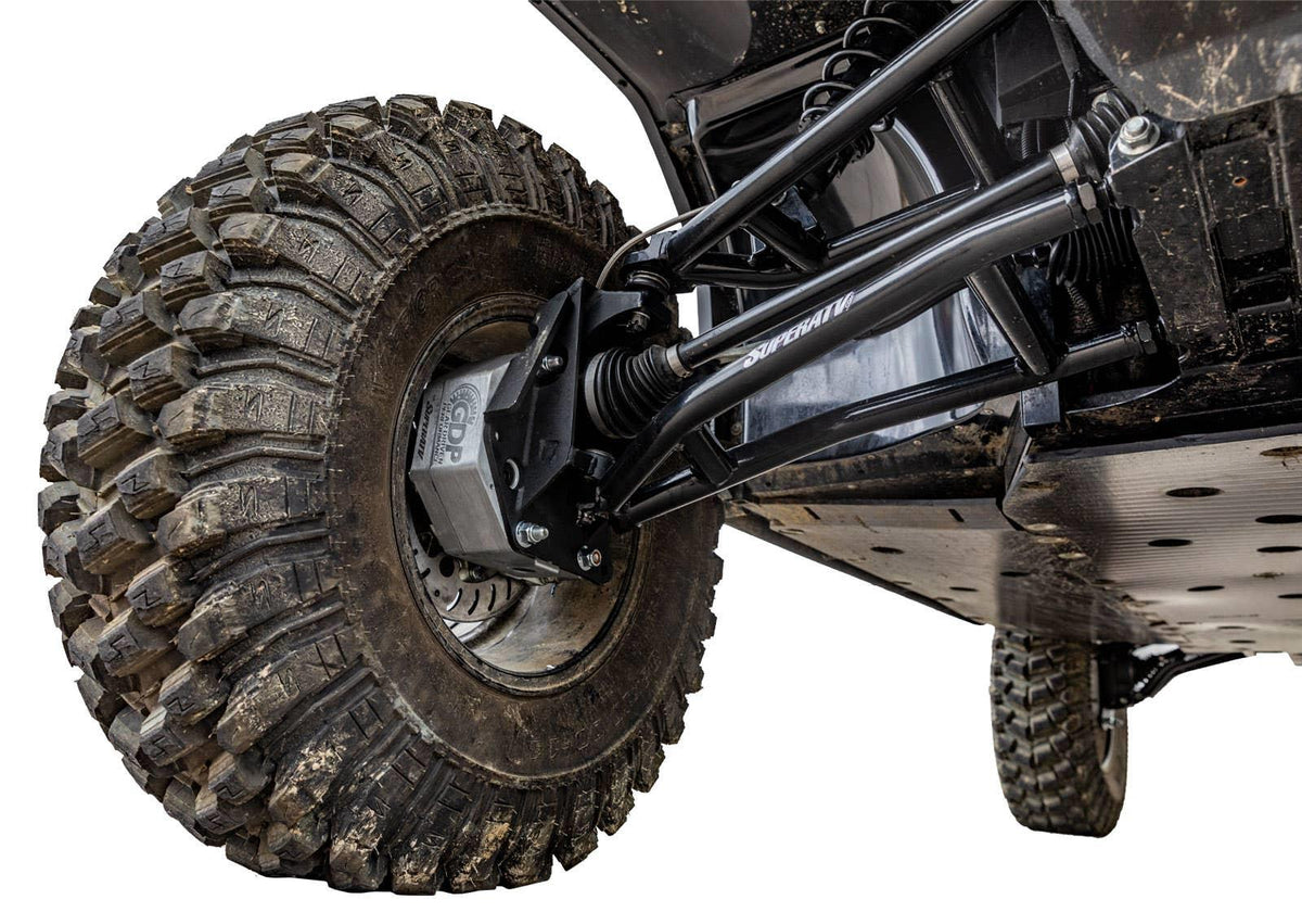 Kawasaki Mule Pro 4in. Portal Gear Lift - Single Idler - 30% Gear Reduction