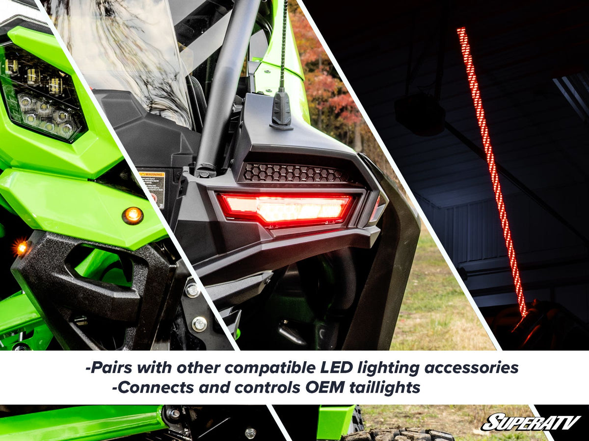 Kawasaki Teryx H2 Deluxe Self-Canceling Turn Signal Kit - No Extra Lights