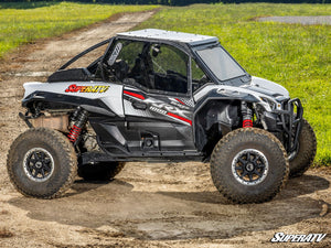 Kawasaki Teryx KRX 1000 Hard Cab Enclosure Upper Doors + RWS Scratch Resistant