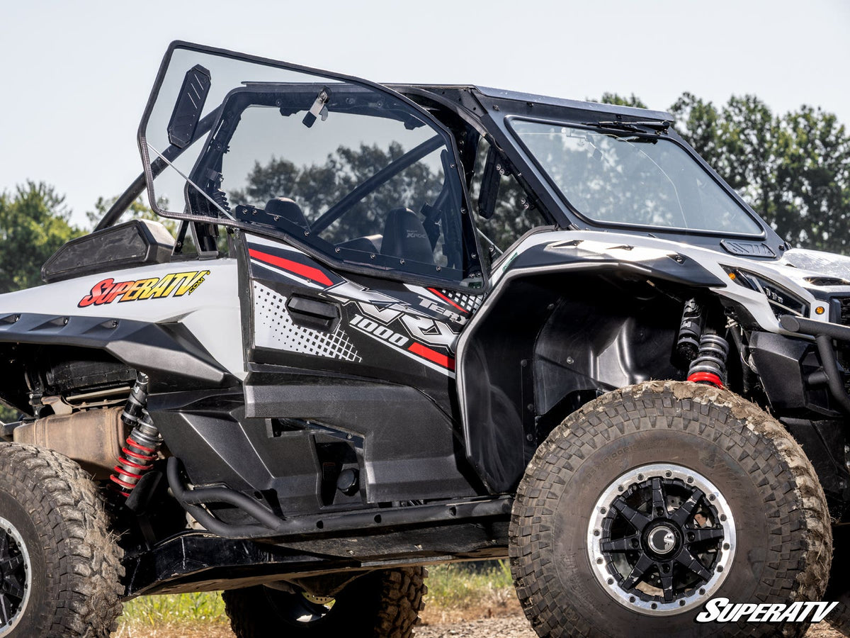 Kawasaki Teryx KRX 1000 Hard Cab Enclosure Upper Doors + RWS Scratch Resistant