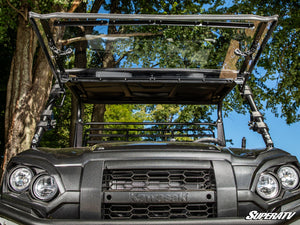Kawasaki Mule Pro FXR Scratch Resistant Flip Windshield