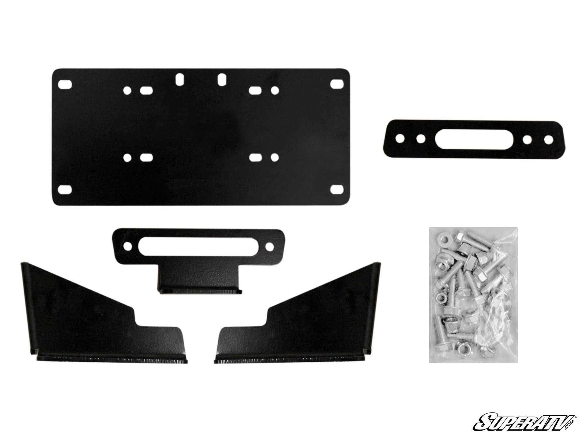 Kawasaki Mule Pro Winch Mounting Plate