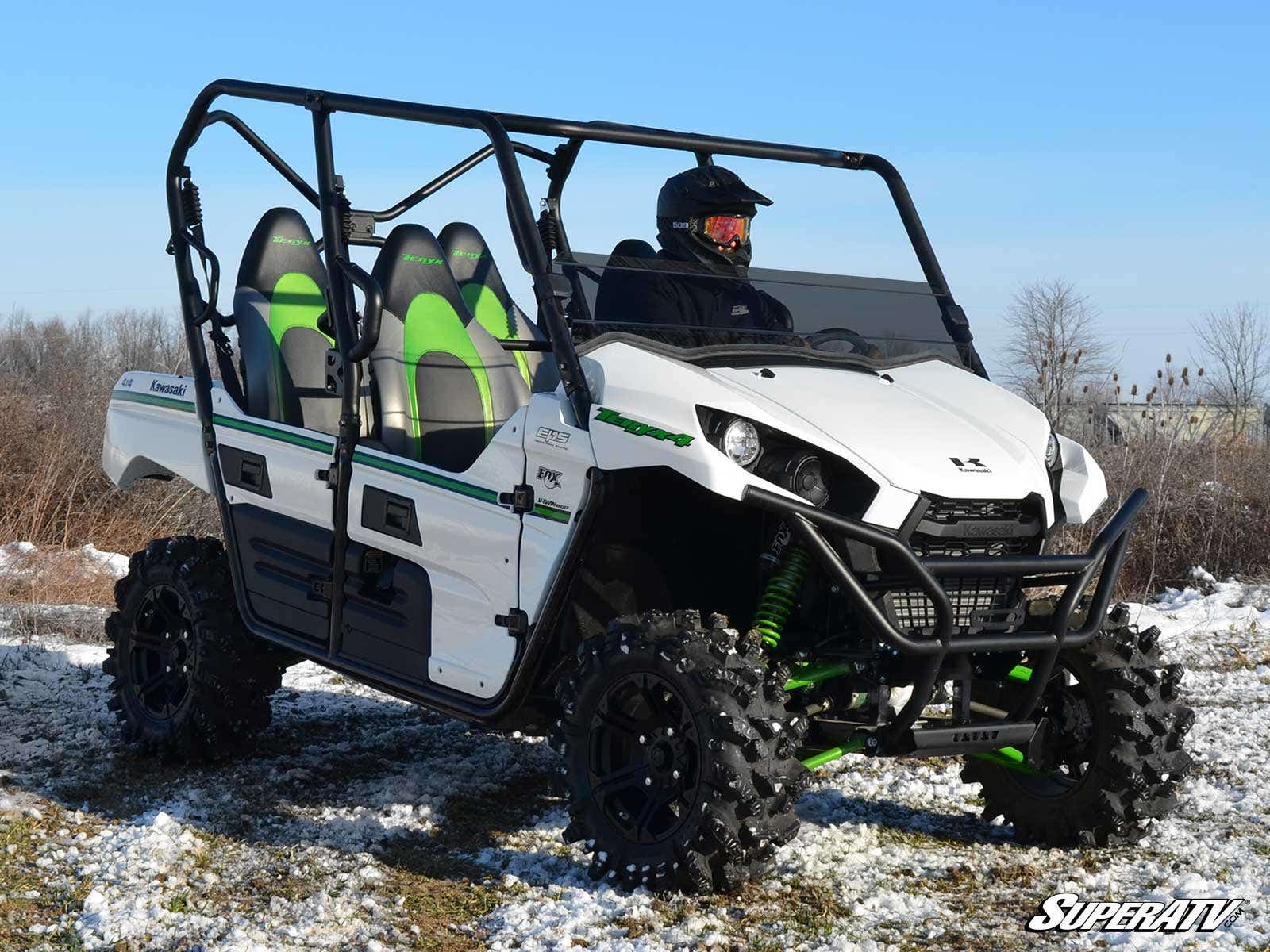 Kawasaki Teryx 4 750/800 Scratch Resistant Half Windshield