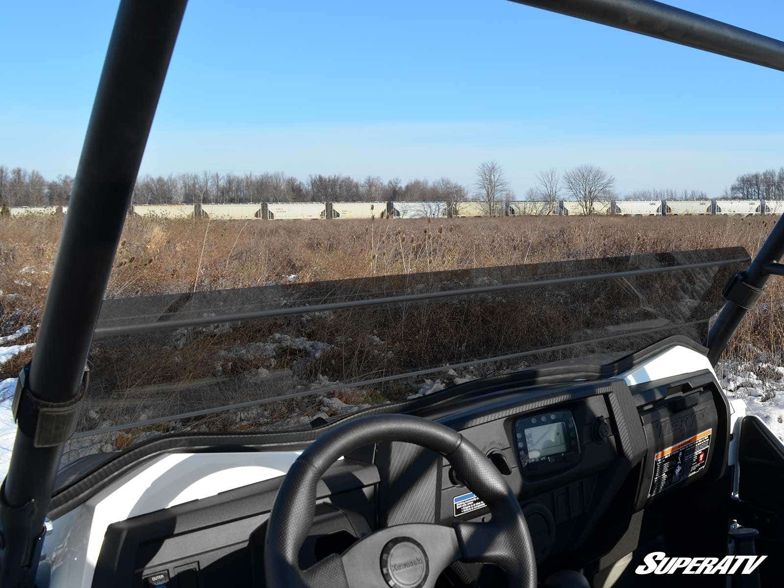 Kawasaki Teryx 4 750/800 Scratch Resistant Half Windshield