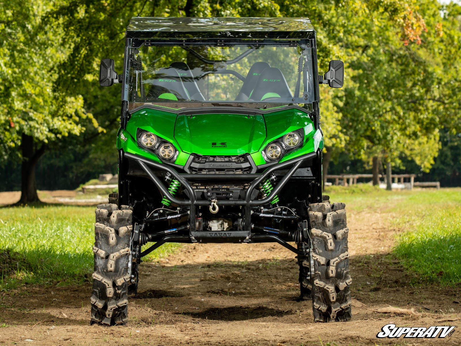 Kawasaki Teryx MaxDrive Power Flip Windshield