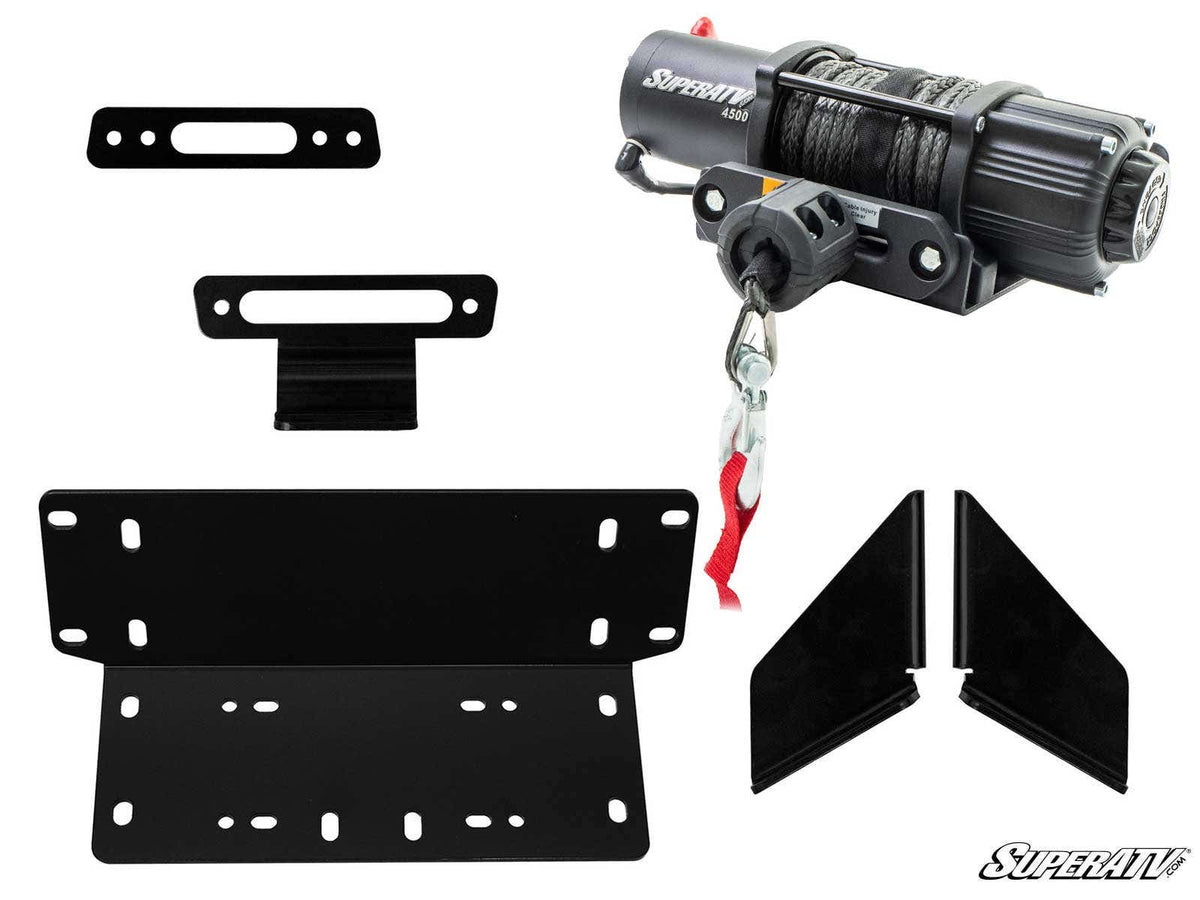 Kawasaki Teryx 4 Winch Mount & 4500 lb. Winch