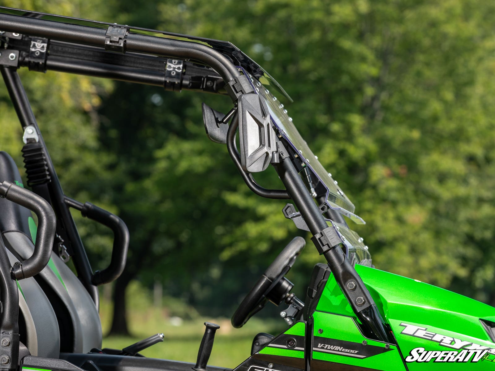 Kawasaki Teryx S Scratch-Resistant Flip Windshield